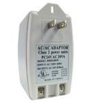 US to EU Power Plug Adapter Converter for CCTV Camera Input AC120V Output AC24V 0.83A